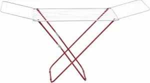 Tidy Home sušák na prádlo kovový červený, 18 m